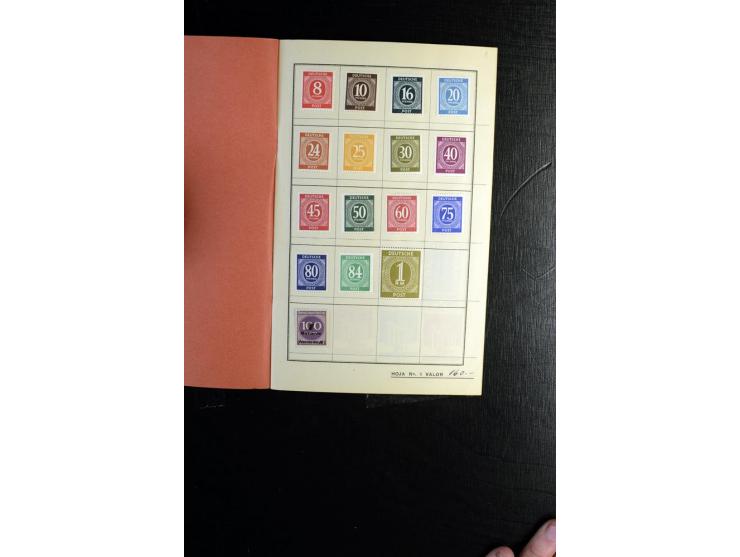 1900/55, postfrischer, ungebrauchter und gestempelter Posten mit vielen guten Werten und Sätzen, dabei u.a. Bund Posthorn pos