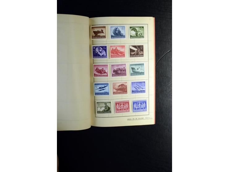 1900/55, postfrischer, ungebrauchter und gestempelter Posten mit vielen guten Werten und Sätzen, dabei u.a. Bund Posthorn pos