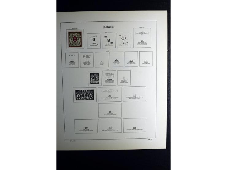 1900/55, postfrischer, ungebrauchter und gestempelter Posten mit vielen guten Werten und Sätzen, dabei u.a. Bund Posthorn pos