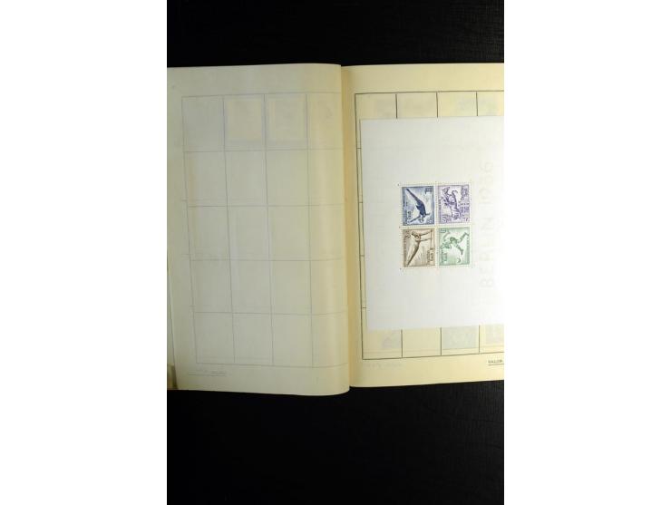 1900/55, postfrischer, ungebrauchter und gestempelter Posten mit vielen guten Werten und Sätzen, dabei u.a. Bund Posthorn pos