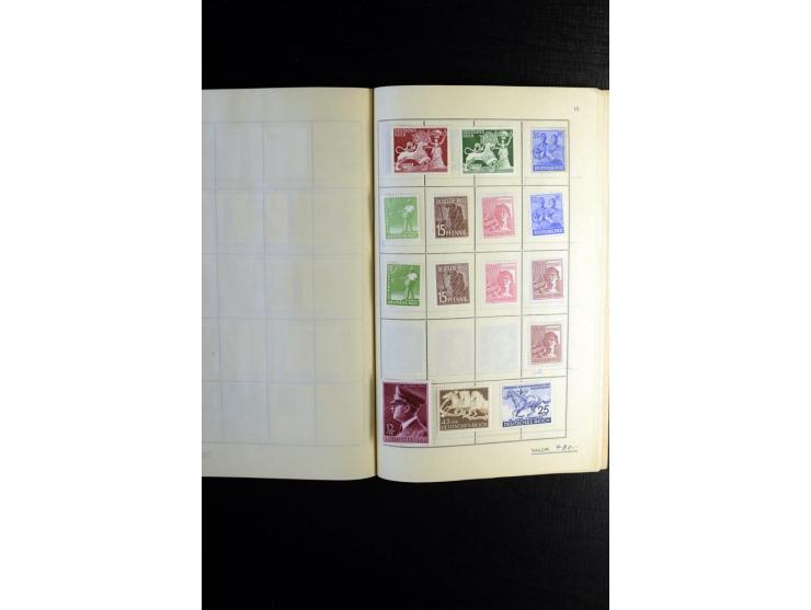 1900/55, postfrischer, ungebrauchter und gestempelter Posten mit vielen guten Werten und Sätzen, dabei u.a. Bund Posthorn pos