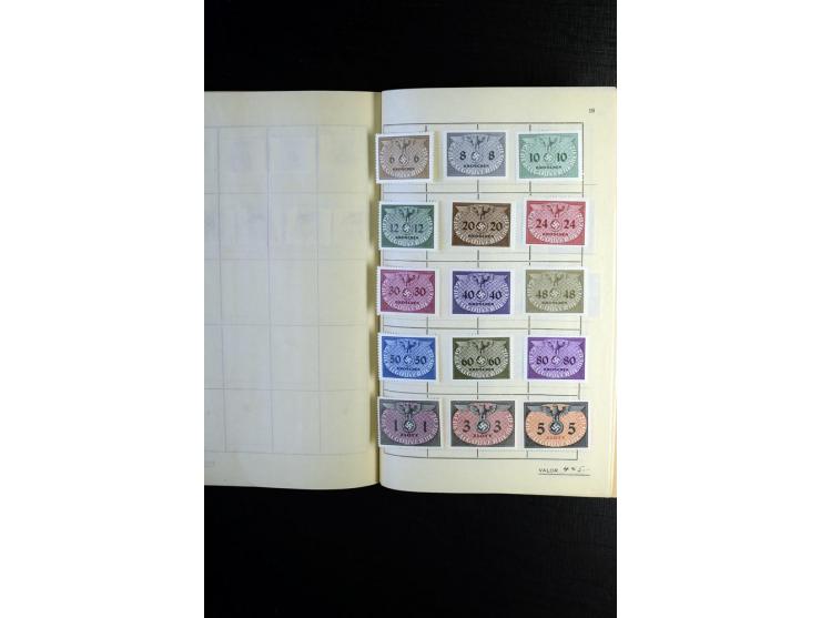 1900/55, postfrischer, ungebrauchter und gestempelter Posten mit vielen guten Werten und Sätzen, dabei u.a. Bund Posthorn pos