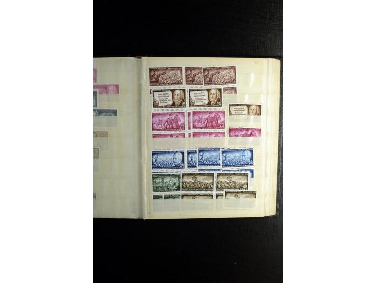 1900/55, postfrischer, ungebrauchter und gestempelter Posten mit vielen guten Werten und Sätzen, dabei u.a. Bund Posthorn pos