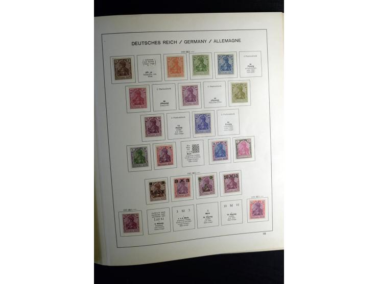 1900/55, postfrischer, ungebrauchter und gestempelter Posten mit vielen guten Werten und Sätzen, dabei u.a. Bund Posthorn pos
