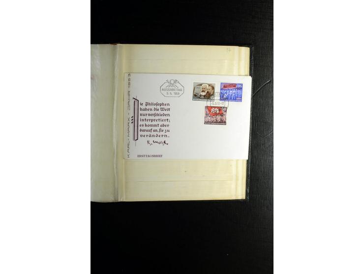 1900/55, postfrischer, ungebrauchter und gestempelter Posten mit vielen guten Werten und Sätzen, dabei u.a. Bund Posthorn pos