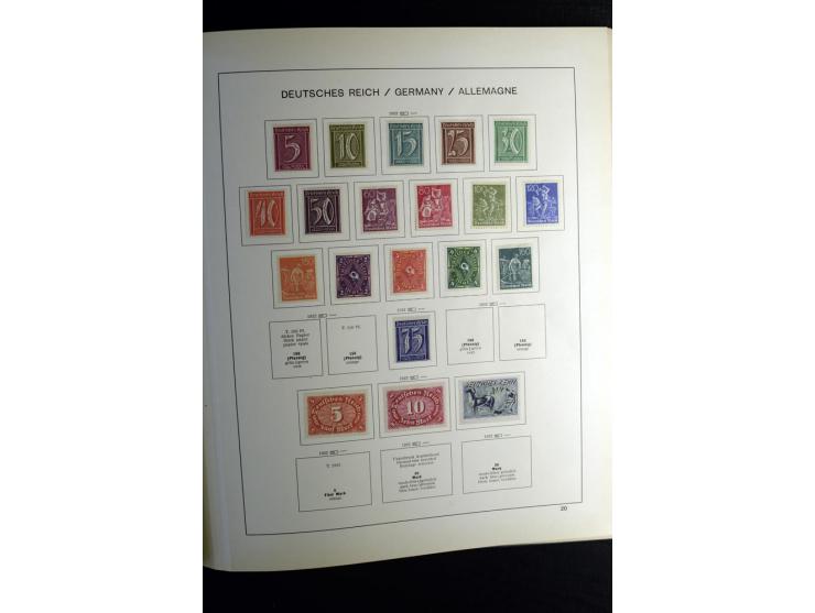 1900/55, postfrischer, ungebrauchter und gestempelter Posten mit vielen guten Werten und Sätzen, dabei u.a. Bund Posthorn pos