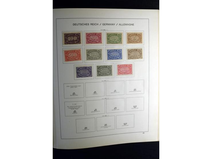 1900/55, postfrischer, ungebrauchter und gestempelter Posten mit vielen guten Werten und Sätzen, dabei u.a. Bund Posthorn pos