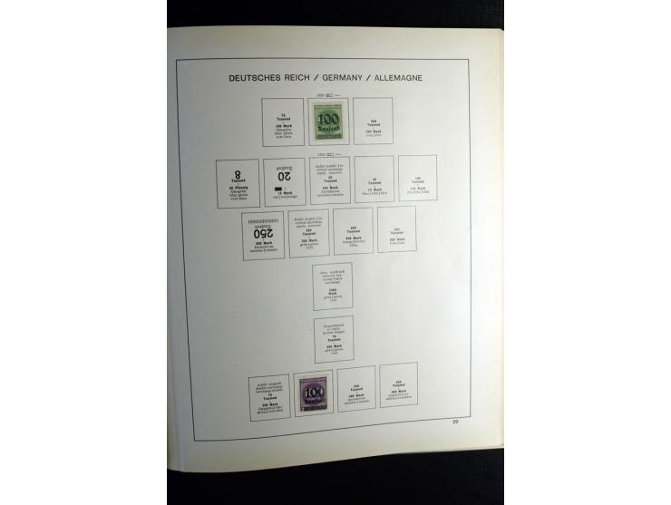1900/55, postfrischer, ungebrauchter und gestempelter Posten mit vielen guten Werten und Sätzen, dabei u.a. Bund Posthorn pos