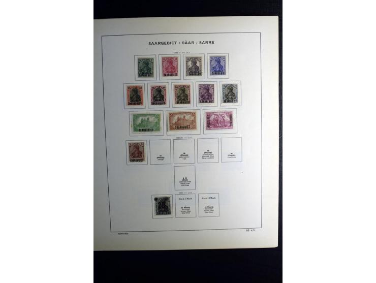 1900/55, postfrischer, ungebrauchter und gestempelter Posten mit vielen guten Werten und Sätzen, dabei u.a. Bund Posthorn pos