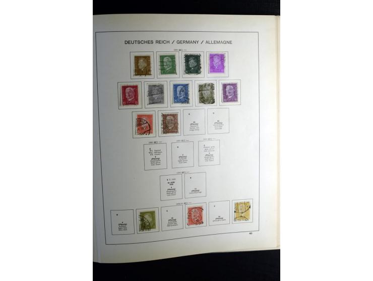 1900/55, postfrischer, ungebrauchter und gestempelter Posten mit vielen guten Werten und Sätzen, dabei u.a. Bund Posthorn pos