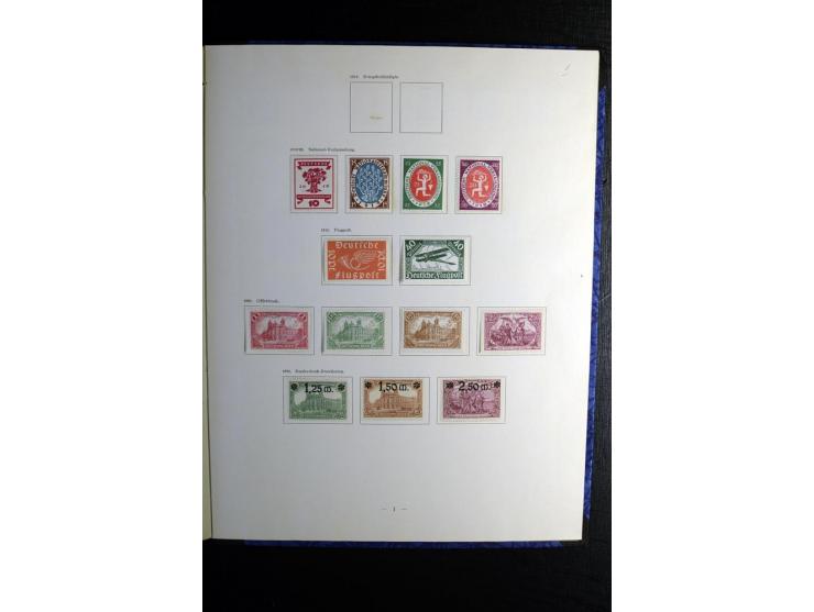 1900/55, postfrischer, ungebrauchter und gestempelter Posten mit vielen guten Werten und Sätzen, dabei u.a. Bund Posthorn pos