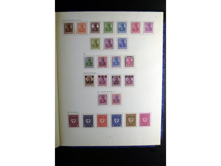 1900/55, postfrischer, ungebrauchter und gestempelter Posten mit vielen guten Werten und Sätzen, dabei u.a. Bund Posthorn pos