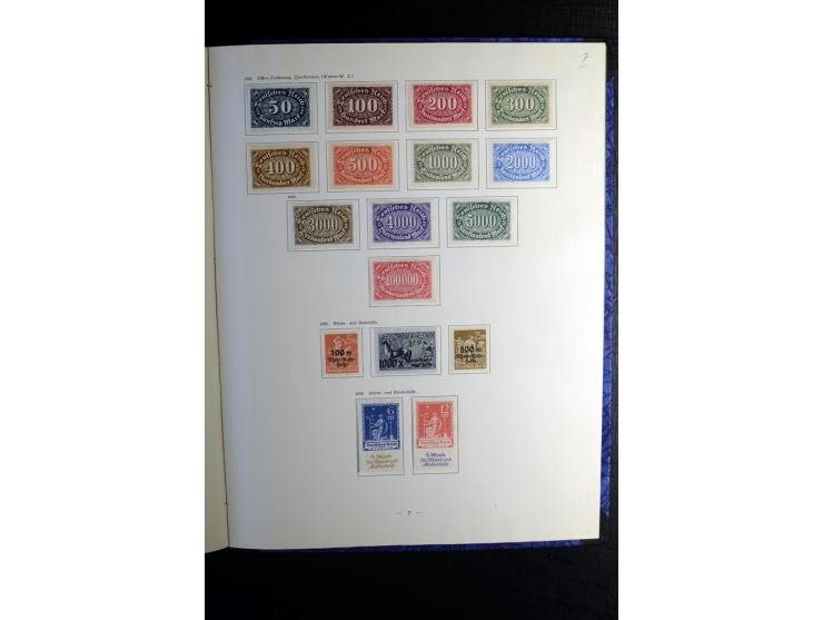 1900/55, postfrischer, ungebrauchter und gestempelter Posten mit vielen guten Werten und Sätzen, dabei u.a. Bund Posthorn pos