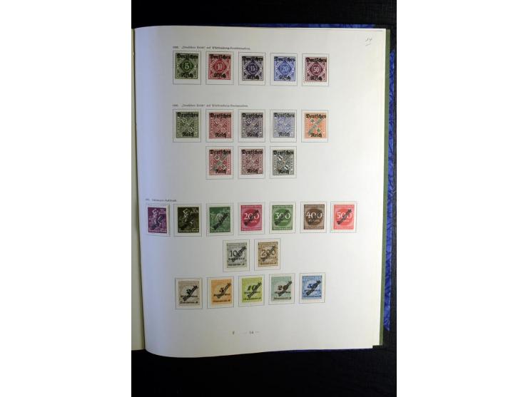 1900/55, postfrischer, ungebrauchter und gestempelter Posten mit vielen guten Werten und Sätzen, dabei u.a. Bund Posthorn pos