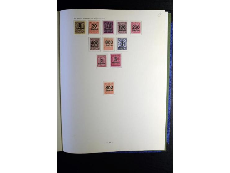 1900/55, postfrischer, ungebrauchter und gestempelter Posten mit vielen guten Werten und Sätzen, dabei u.a. Bund Posthorn pos