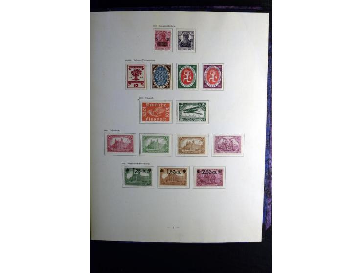 1900/55, postfrischer, ungebrauchter und gestempelter Posten mit vielen guten Werten und Sätzen, dabei u.a. Bund Posthorn pos