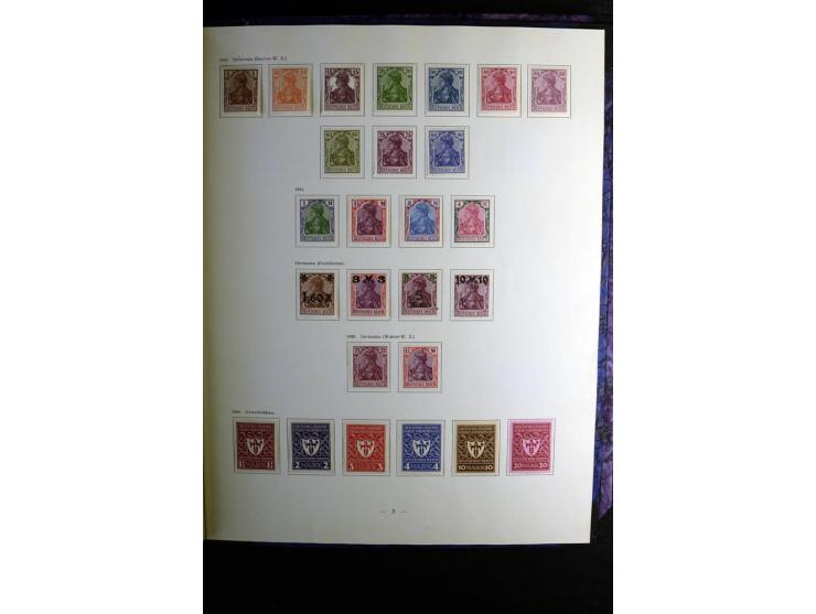 1900/55, postfrischer, ungebrauchter und gestempelter Posten mit vielen guten Werten und Sätzen, dabei u.a. Bund Posthorn pos