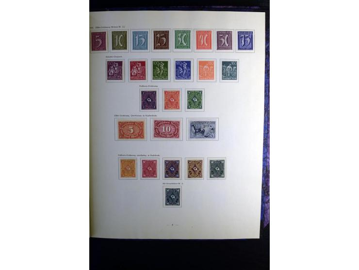 1900/55, postfrischer, ungebrauchter und gestempelter Posten mit vielen guten Werten und Sätzen, dabei u.a. Bund Posthorn pos