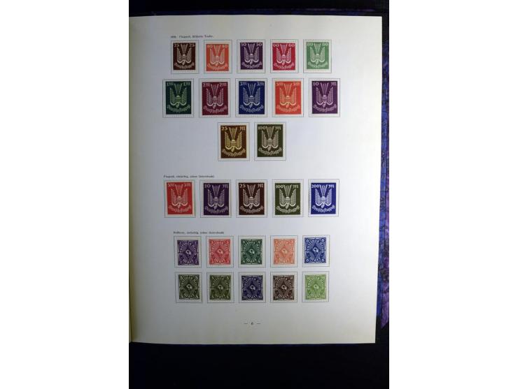 1900/55, postfrischer, ungebrauchter und gestempelter Posten mit vielen guten Werten und Sätzen, dabei u.a. Bund Posthorn pos
