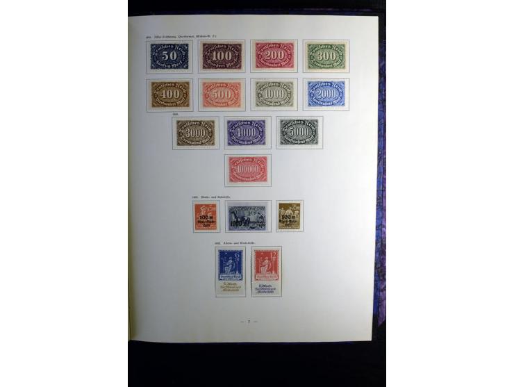 1900/55, postfrischer, ungebrauchter und gestempelter Posten mit vielen guten Werten und Sätzen, dabei u.a. Bund Posthorn pos