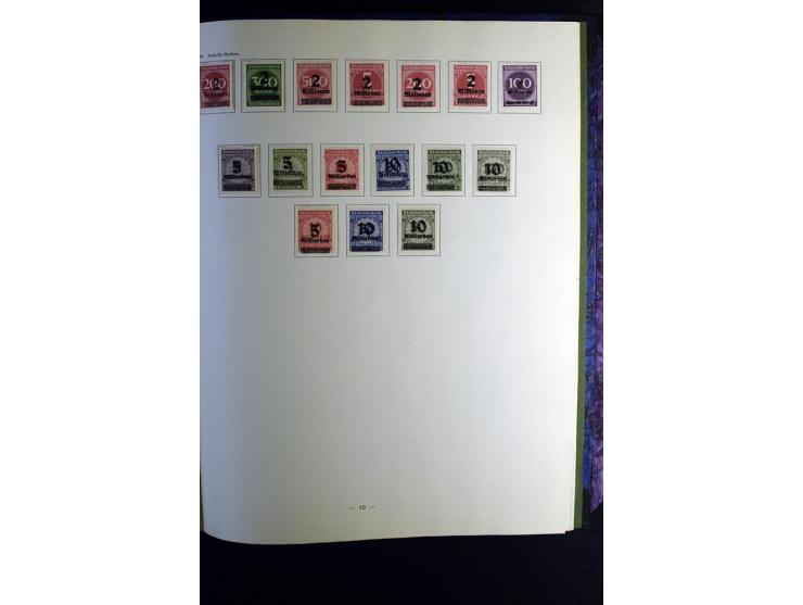 1900/55, postfrischer, ungebrauchter und gestempelter Posten mit vielen guten Werten und Sätzen, dabei u.a. Bund Posthorn pos