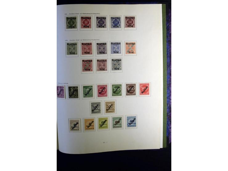 1900/55, postfrischer, ungebrauchter und gestempelter Posten mit vielen guten Werten und Sätzen, dabei u.a. Bund Posthorn pos