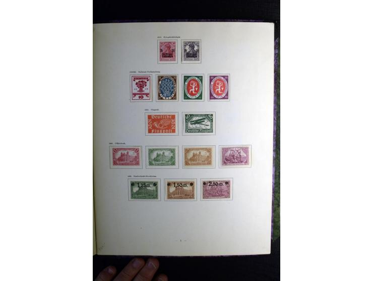 1900/55, postfrischer, ungebrauchter und gestempelter Posten mit vielen guten Werten und Sätzen, dabei u.a. Bund Posthorn pos