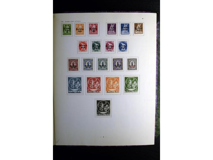 1900/55, postfrischer, ungebrauchter und gestempelter Posten mit vielen guten Werten und Sätzen, dabei u.a. Bund Posthorn pos