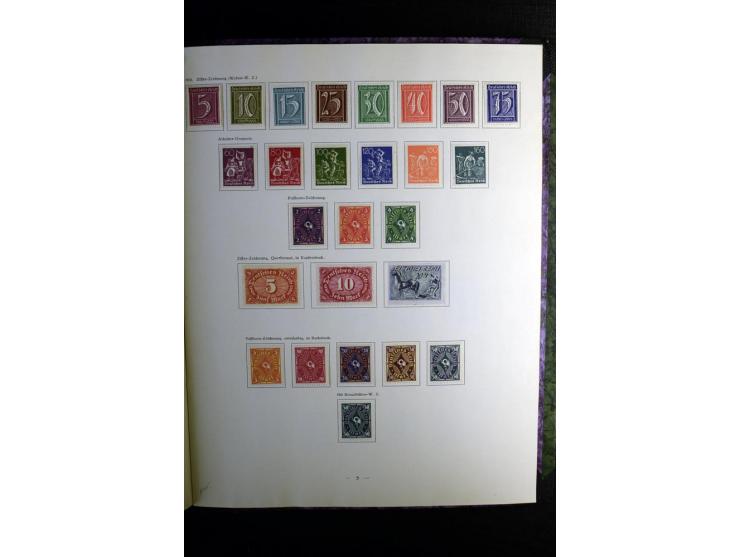 1900/55, postfrischer, ungebrauchter und gestempelter Posten mit vielen guten Werten und Sätzen, dabei u.a. Bund Posthorn pos