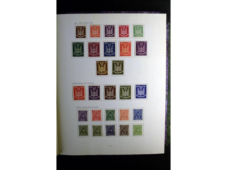 1900/55, postfrischer, ungebrauchter und gestempelter Posten mit vielen guten Werten und Sätzen, dabei u.a. Bund Posthorn pos