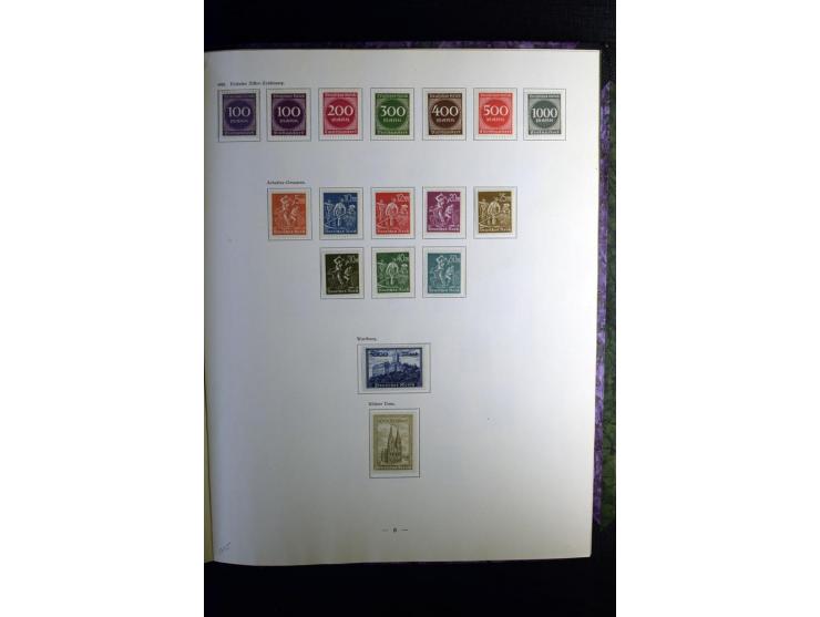 1900/55, postfrischer, ungebrauchter und gestempelter Posten mit vielen guten Werten und Sätzen, dabei u.a. Bund Posthorn pos