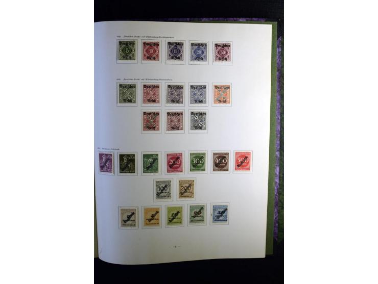 1900/55, postfrischer, ungebrauchter und gestempelter Posten mit vielen guten Werten und Sätzen, dabei u.a. Bund Posthorn pos