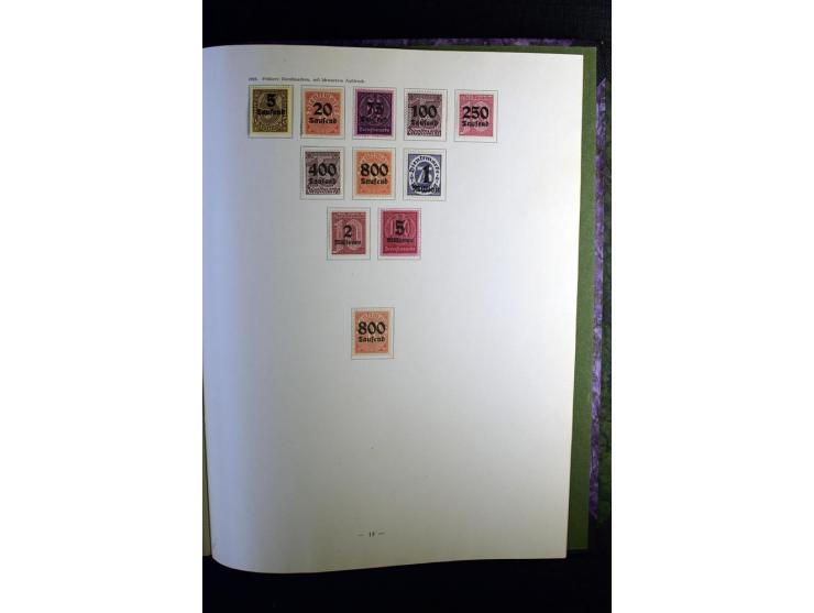 1900/55, postfrischer, ungebrauchter und gestempelter Posten mit vielen guten Werten und Sätzen, dabei u.a. Bund Posthorn pos
