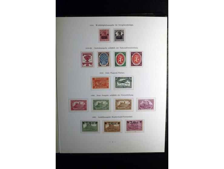 1900/55, postfrischer, ungebrauchter und gestempelter Posten mit vielen guten Werten und Sätzen, dabei u.a. Bund Posthorn pos