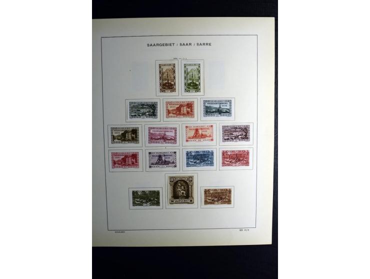 1900/55, postfrischer, ungebrauchter und gestempelter Posten mit vielen guten Werten und Sätzen, dabei u.a. Bund Posthorn pos