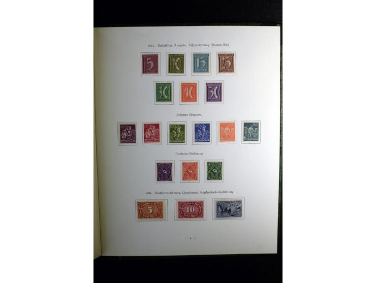 1900/55, postfrischer, ungebrauchter und gestempelter Posten mit vielen guten Werten und Sätzen, dabei u.a. Bund Posthorn pos