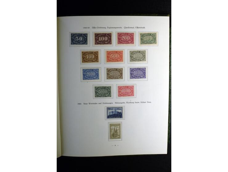 1900/55, postfrischer, ungebrauchter und gestempelter Posten mit vielen guten Werten und Sätzen, dabei u.a. Bund Posthorn pos