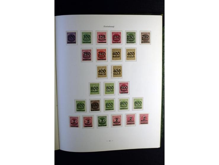 1900/55, postfrischer, ungebrauchter und gestempelter Posten mit vielen guten Werten und Sätzen, dabei u.a. Bund Posthorn pos