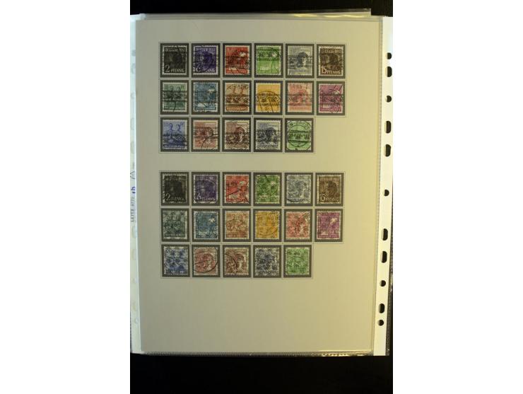 1945/90, gestempelte Sammlung, dabei SBZ mit guten Blockausgaben, DDR mit besseren, Berlin in den Hauptnummern komplett, dabe