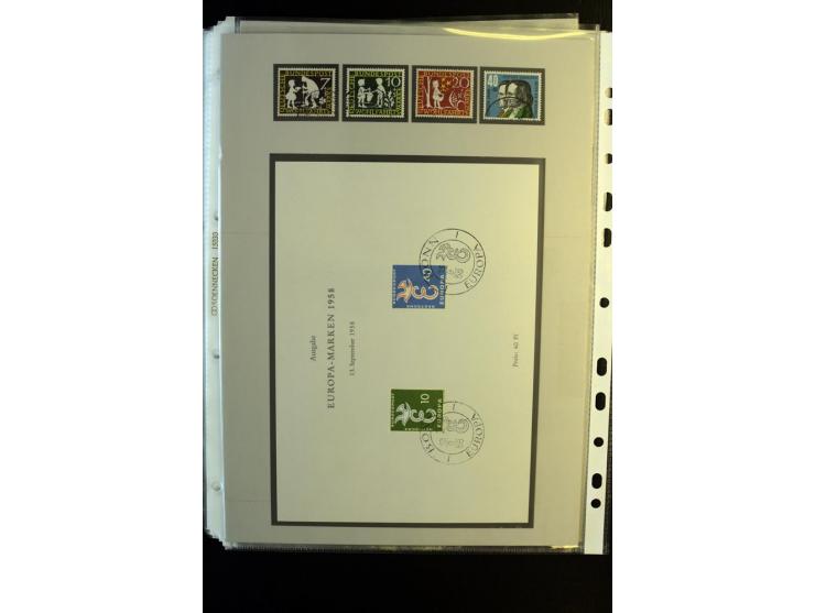 1945/90, gestempelte Sammlung, dabei SBZ mit guten Blockausgaben, DDR mit besseren, Berlin in den Hauptnummern komplett, dabe
