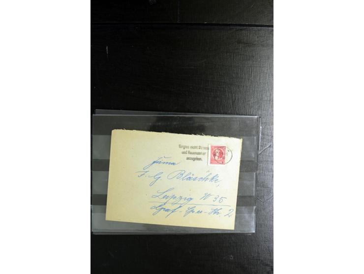 1945/46, postfrische, ungebrauchte und gestempelte Partie mit guten Ausgaben wie Mi.-Nr. 95AXar gestempelt (Fotoattest Jasch 