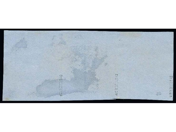 NDP 1 Gr. lebhaftkarmin im waagerechten Paar und Einzelwert mit EKr. "CONSTANTINOPEL N.P.A. 18.7.71" auf Briefstück, Kabinett