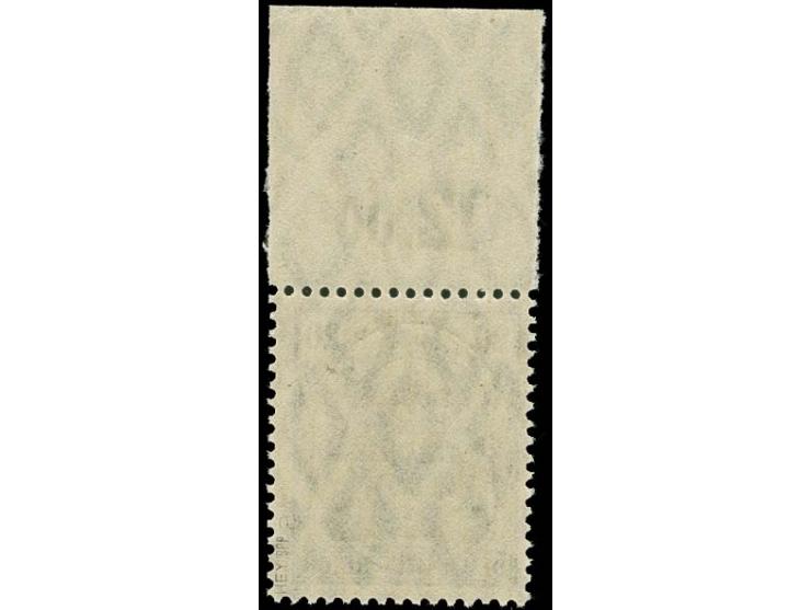 20 Pfg. lilaultramarin mit Platten-Oberrand, postfrisch, Kabinett, sign. Hey BPP