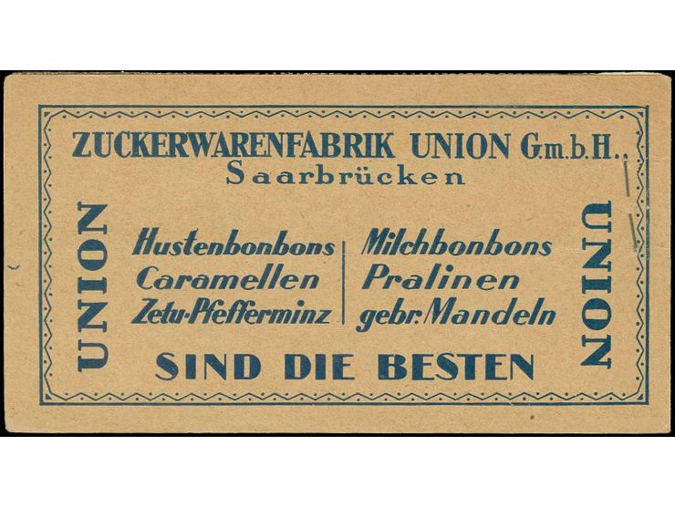 1924, Markenheftchen, dabei das Heftchenblatt 1 kopfstehend und die Heftchenblätter 2 und 3 mit Druckdatum, Heftchen mit Dopp