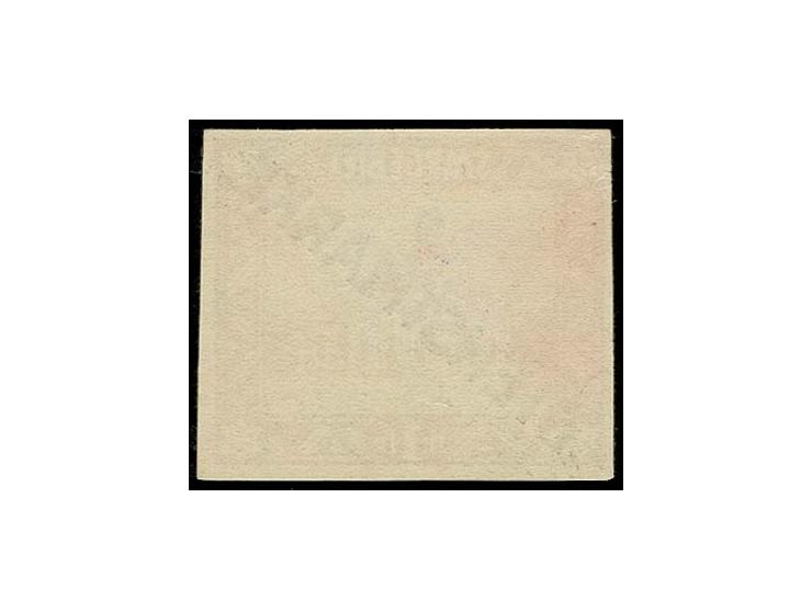 1922, 1 Fr. mit Aufdruck in Type 1, ungezähnt, ungebraucht, Pracht, Fotoattest Geigle BPP (Mi. 850,-)