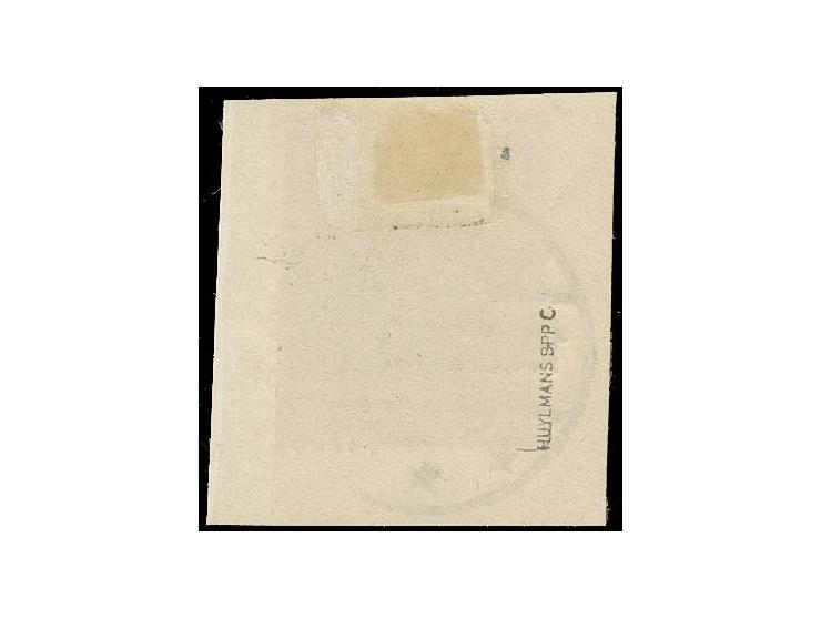5 Pfg. dunkelbläulichgrün, gestempelt "MEMEL 19.9.20" auf Briefstück, tadellos, sign. Huylmans BPP