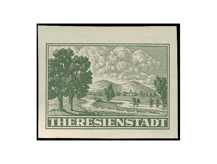 Zulassungsmarke ungezähnt,ungebraucht (leichte Haftstellen), sign. Gilbert und Mahr BPP