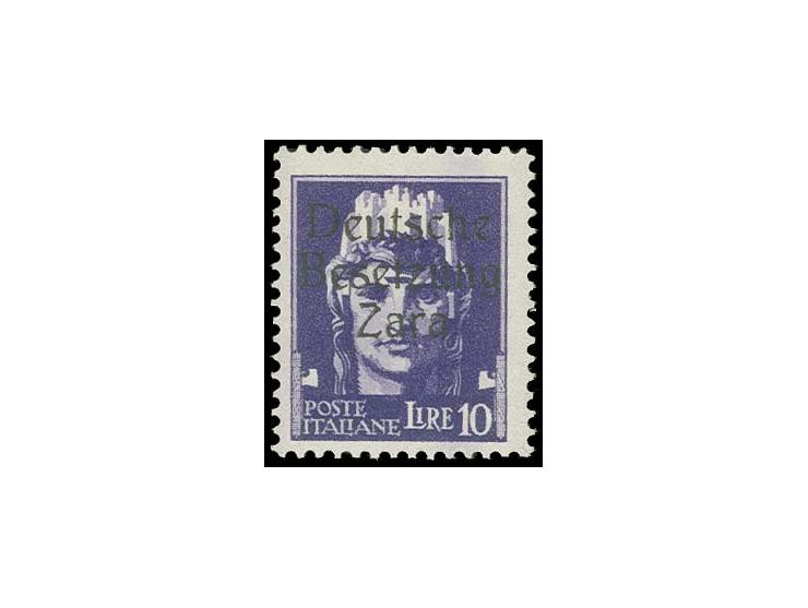 10 L., postfrisch, sign. Ludin mit Fotoattest als BPP (Mi. 2.000,-)