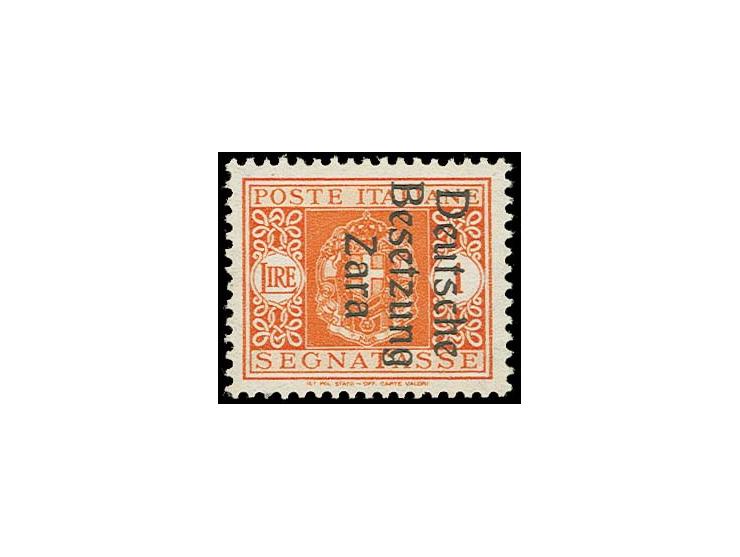 1 L., postfrisch, sign. Ludin (Mi. 1.000,-)