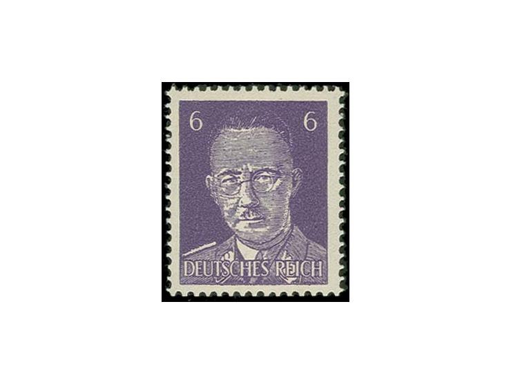 Himmler 6 Pfg., enge Linien, postfrisch, sign. GPSY (Mi. 1.000,-)